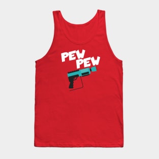 Lasertag pew pew Tank Top